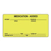 Pre-Printed Label PDC® Auxiliary Label Yellow Paper Medication - Added Patient___Date__________Exp _________ Black Medication Instruction 1-1/2 X 2 X 4 Inch MK-1268425