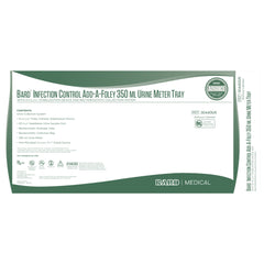 Catheter Insertion Tray Bard® Without Catheter Without Catheter CATH TRAY, ADD A-FOLEY ANTI-MICROBIAL CNTRL FIT 350ML (10/CS MK-1268785