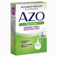 Urinalysis Test Kit AZO Test Strips® Urinary Tract Infection Detection 2 Tests CLIA Waived BX/CS MK-1268937