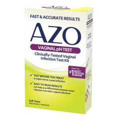 Sexual Health Test Kit AZO® Vaginal pH Test 2 Tests BX/CS MK-1268942