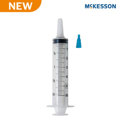 Irrigation Syringe McKesson 60 mL Catheter Tip Without Safety FLAT N/S60CC (30/CS) MK-1268986