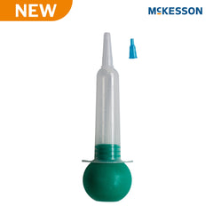Irrigation Syringe McKesson 60 mL Catheter Tip Without Safety BULB TOP W/CATH TIP PEEL OPEN POUCH 60CC (50/CS) MK-1268992