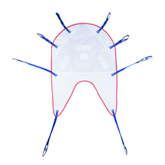 Patient Sling Alliance® Universal Split Leg 8 Point Cradle With Head Support Clip Attachment Large 600 lbs. Weight Capacity W/HEAD SUPPORT LG 600LB/280KG (10/CS) MK-1269196