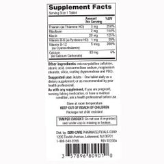 Vitamin Supplement Geri-Care® Vitamin B Tablet 100 per Bottle BT/CS MK-1269270