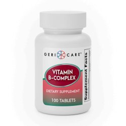 Vitamin Supplement Geri-Care® Vitamin B Tablet 100 per Bottle BT/CS MK-1269270