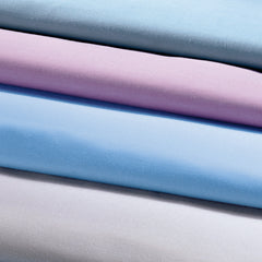 McKesson Bed Sheet Fitted 36 X 80 X 9 Inch Porcelain Blue 50% Cotton / 50% Polyester Reusable  (24/CS) D/S MK-1270287