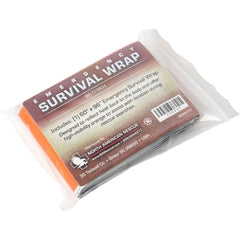 Emergency Blanket North American Rescue® 60 X 96 Inch Laminated Polyethylene 3.7 oz. MK-1270720