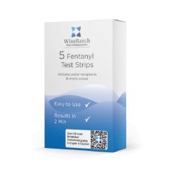 Drug Identification Test Kit HarmReduction Fentanyl 5 Tests BOX OF 5 MK-1271332