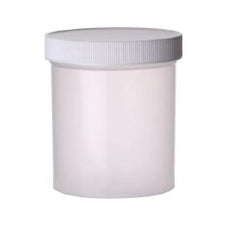 Laboratory Jar Fisherbrand™ Straight Sided / Wide Mouth Polypropylene 500 mL (16 oz.) CASE OF 24 MK-1272130