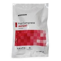 Instant Hot Pack McKesson General Purpose Large Sodium Acetate / Water Disposable 6"X9"(24/CS) MK-1272334