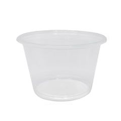 Medd Max LLC 4 oz. Polypropylene Portion Cup Clear Disposable PLAS CLR 4OZ (100/PK 25PK/CS) MK-1272442