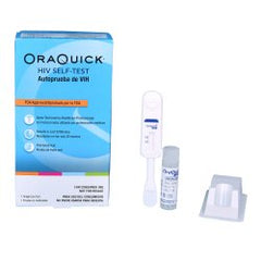 Sexual Health Test Kit OraQuick® HIV Self Test 1 Test CLIA Waived CASE OF 6 MK-1272634