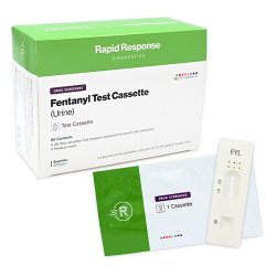 Drugs of Abuse Test Kit Rapid Response™ Fentanyl 25 Tests CLIA Waived KIT OF 25 MK-1273259