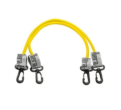 Exercise Resistance Tubing with Connectors TheraBand® Yellow 18 Inch Length Level 1 Resistance  (2/PR) MK-1273510