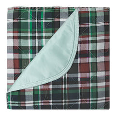Reusable Underpad Beck's Classic 36 X 72 Inch Polyester / Rayon Light Absorbency TWILL W/VINYL & INSRT RUSBL BLU/GRN 72X36" (12/CS) MK-1276625