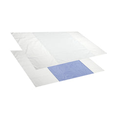 Bed Sheet Beck's Classic Repositioning 36 X 72 Inch White Polyester Reusable SLIDER W/INSRT (12/DZ 2DZ/CS) MK-1276694