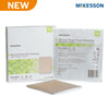 Silver Foam Dressing McKesson Silicone Adhesive without Border 8 X 8 Inch Square Sterile MK-1276793