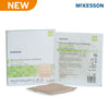 Silver Foam Dressing McKesson Silicone Adhesive with Border 6 X 6 Inch Square Sterile MK-1276802