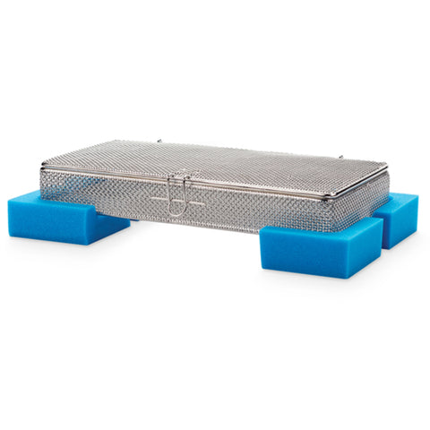 Key Surgical® Tray Corner Protector 1-1/4 X 6 X 6 Inch, Blue, Foam  F/INSTR TRAY BLU (5/PK 16PK/CS) MK-1277314