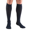 Compression Sock Truform® Knee High Large Navy Closed Toe MK-1277526