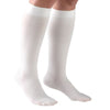 Compression Sock Truform® Knee High Small White Closed Toe MK-1277532