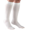 Compression Sock Truform® Knee High Medium White Closed Toe MK-1277533