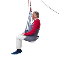 Patient Sling Molift® Evo Medium 210 lbs. Weight Capacity EVOSLING LO-BCK NET PLYSTR MESH PAD LEG MED MK-1278044
