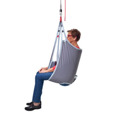 Patient Sling Molift® Evo With Head Support X-Small 55 lbs. Weight Capacity  MED-BCK PAD PLYSTR DIVIDED LEG XSM MK-1278066