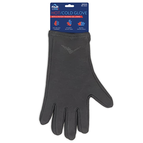 Hot / Cold Therapy Glove Polar Ice® Full Finger Medium Wrist Length Ambidextrous MK-1279484