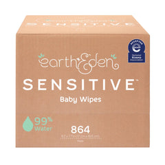 Baby Wipe Earth & Eden Sensitive Soft Pack Unscented 72 Count (864/CS) MK-1279880