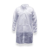Cleanroom Lab Coat Pharma-Coat™ White X-Large Mid Length Nonwoven Polypropylene Disposable W/O PCKT SNAP WHT XLG (10/PK 3PK/CS)  MK-1280550