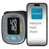 Digital Blood Pressure Monitor Trackstar Adult Cuff Wrist Mobile EA/CS MK-1281430