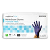 Exam Glove McKesson Confiderm® LDC Medium 250 per Box NonSterile Nitrile Standard Cuff Length Textured Fingertips Royal Blue Chemo Tested MK-1281475