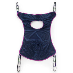 Full Body Sling MedaCure® 4 Point Cradle With Head Support Loop Attachment Large 660 lbs. Weight Capacity  W/COMMODE OPENING LG MK-1281720