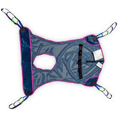 Full Body Commode Sling MedaCure® 4 Point Cradle With Head Support Loop Attachment Medium 660 lbs. Weight Capacity W/COMMODE PUR MESH MED MK-1281733