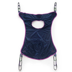 Full Body Commode Sling MedaCure® 4 Point Cradle Without Head Support Loop Attachment Small 660 lbs. Weight CapacityW/COMMODE OPENING SM MK-1281739