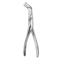 Septum Scissors Sklar® Killian 8 Inch Length OR / Surgical Grade German Stainless Steel NonSterile Plier Handle Angled Blunt Tip / Blunt Tip EACH MK-1282913