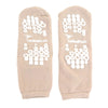 Slipper Socks Cardinal Health™ Unisex Pediatric Small Double Tread Single Patient Use Tan MK-1283432