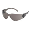 Safety Glasses Mini Intruder® Wraparound Anti-scratch Coating Gray Tint Polycarbonate Lens Gray Frame Over Ear One Size Fits Most MK-1283585