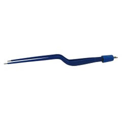Bipolar Forceps Olsen® 8-1/4 Inch Length OR / Surgical Grade Stainless Steel Sterile NonLocking Thumb Handle Straight 2 mm Wide Tips BOX OF 10 MK-1283831