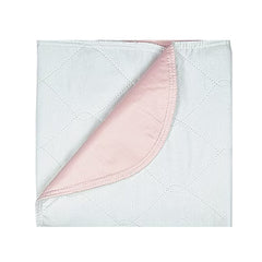 Reusable Underpad Beck's Classic 24 X 36 Inch Polyester / Rayon Light Absorbency BRUSHED POLYESTER VINYL PNK 24"X36" (24/CS) MK-1284158