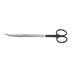 Dissecting Scissors Jarit® SuperCut Jamison 7 Inch Length OR / Surgical Grade German Stainless Steel NonSterile Finger Ring Handle Curved, Rounded Sharp Tip / Sharp Tip EACH MK-1284199