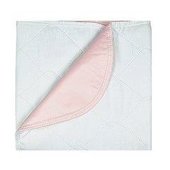 Reusable Underpad Beck's Classic 18 X 24 Inch Polyester / Rayon Light Absorbency  BRUSHED BULK BLU 18"X24" (60/CS) MK-1284211