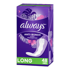 Feminine Pad Always® Anti-Bunch XTra Protection Regular Absorbency ANTI-BUNCH LONG (48/BX 3BX/CS) MK-1284907