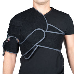 Hot / Cold Therapy Wrap Therm-X® Shoulder X-Large Ripstop Nylon / Waterproof Backing Reusable MK-1285547