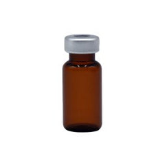 Sterile Empty Vial (SEV) Borosilicate Glass 2 mL Stopper Cap PACK OF 25 MK-1285616