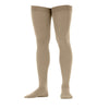 Compression Stocking Jobst® for Men Thigh High Large Khaki Closed Toe MK-1285737