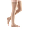 Compression Stocking mediven plus Thigh High Size 5 Beige Open Toe MK-1286080