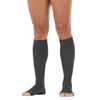 Compression Stocking Jobst® for Men Knee High Large Black Open Toe BLK LG 20-30 (1/PR) MK-1286946