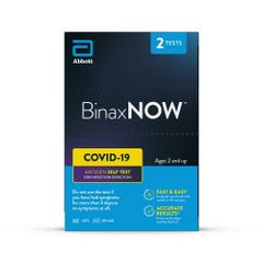 Respiratory Test Kit BinaxNOW™ COVID-19 Antigen Self Test 2 Test per Kit, KT/CS MK-1286971